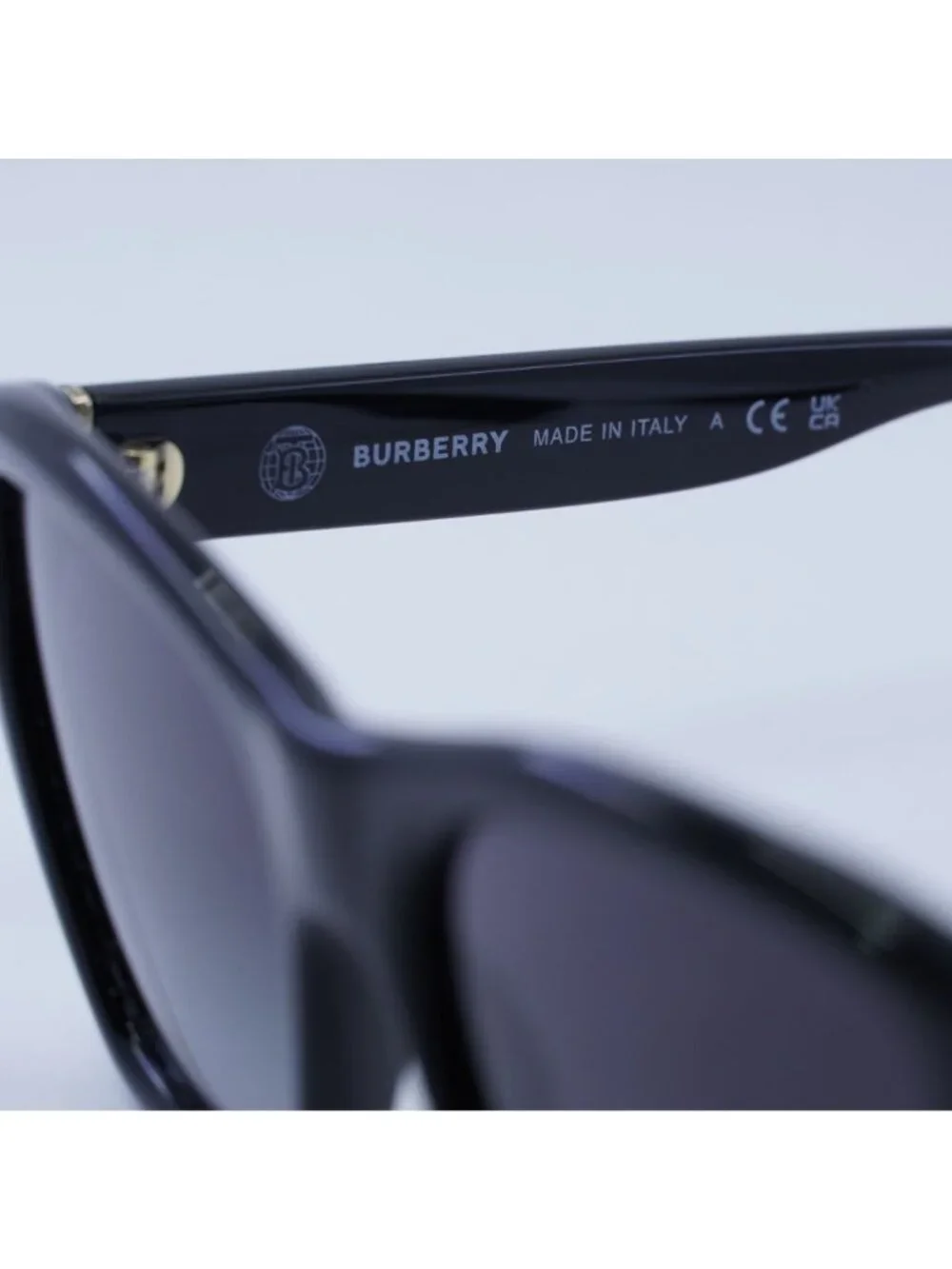 Burberry BE4391 30018G Square Sunglasses Black Frame, Grey Gradient Lenses